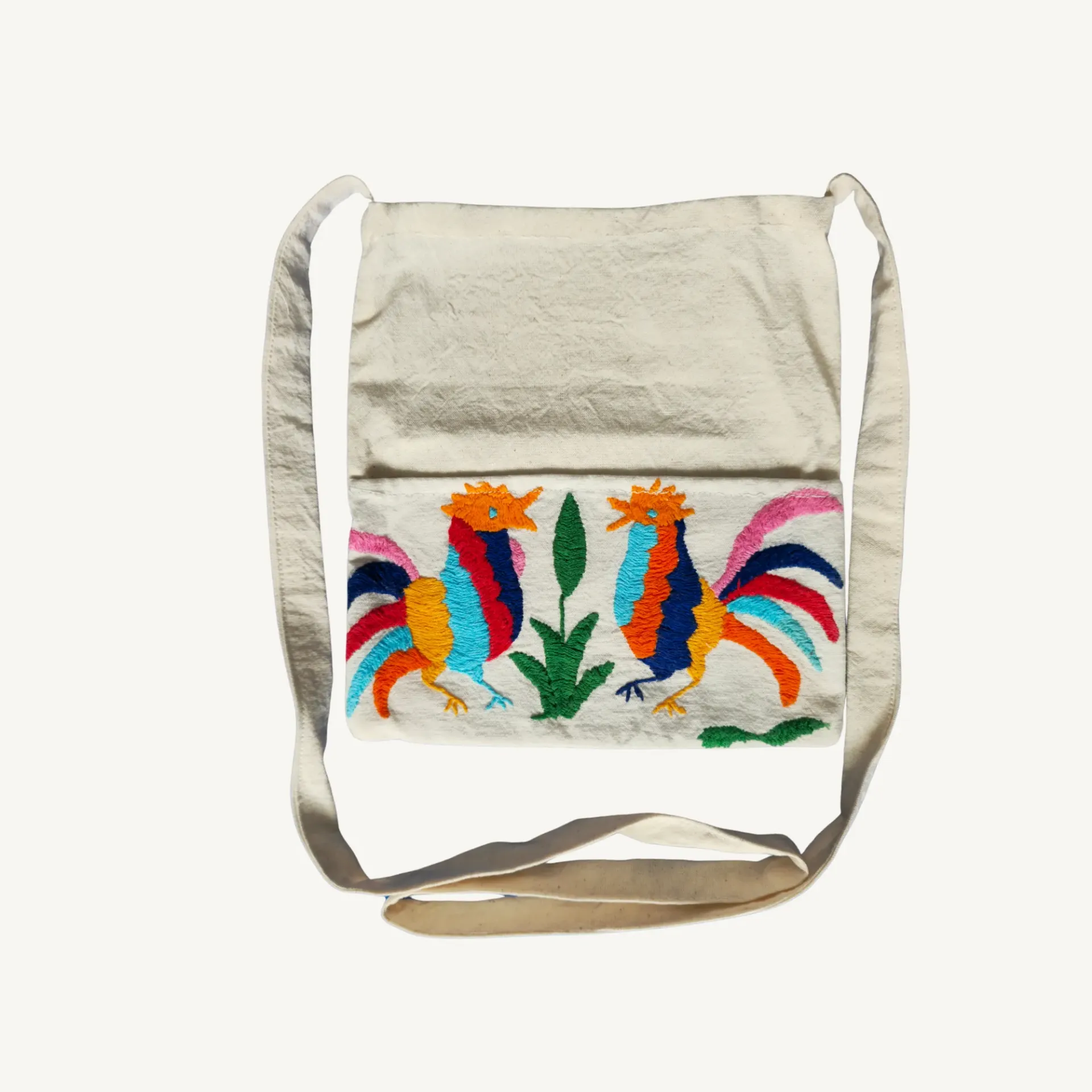 [VA - MON - TEN - BLA - 2508 - 010] Monedero Cruzado Tenango Blanco